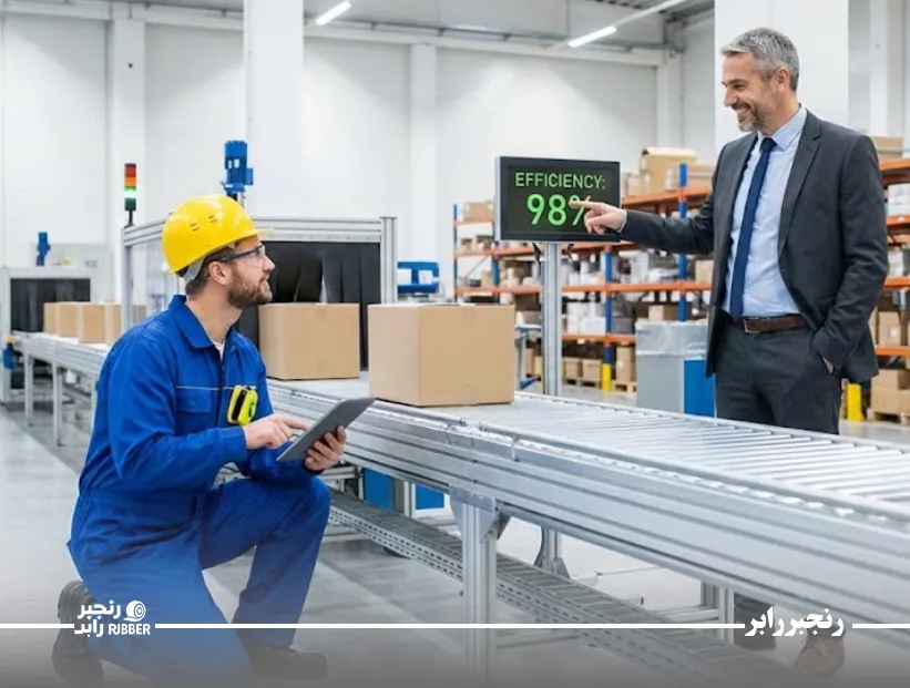 تاثیر نگهداری و تعمیر نوار نقاله بر عملکرد کسب‌وکار