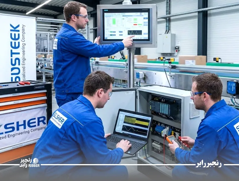 نقش خدمات تخصصی در بهبود سیستم‌های کنترل نوار نقاله