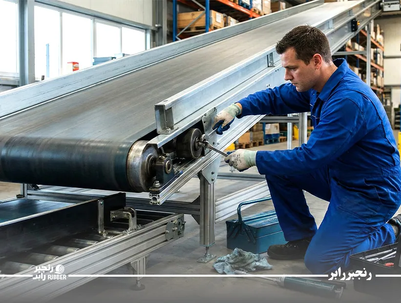 نگهداری و تعمیر نوار نقاله